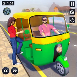 3D人力车驾驶游戏 图标